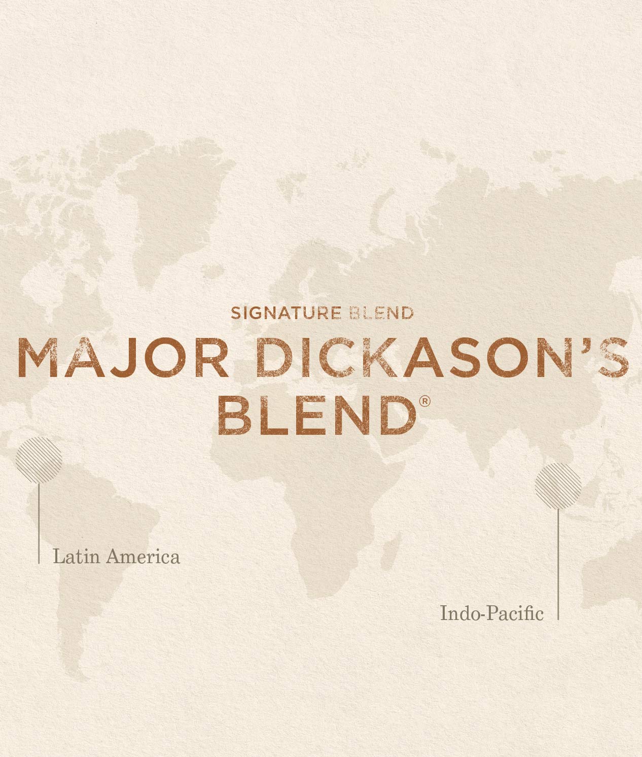 Peet's Coffee Decaf Major Dickason's Blend® Logo
